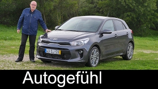 Kia Rio FULL REVIEW test driven 10 TGDI 120 hp Platinum allnew neu 20172018  Autogefühl [upl. by Idonna]