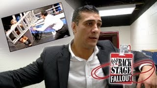 Backstage Fallout  SmackDown  Alberto Del Rios Extreme Advantage  May 10 2013 [upl. by Festatus4]