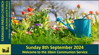 10am Sunday 8th September  Family Service at St Andrews Church Farnham [upl. by Airtina504]