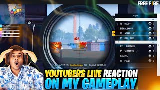 SAAHO YT REACTION ON MY GAMEPLAY FINALLY BACK TO SAAHO YT FAMILY saahoyt1593 DKOFFICIAL143 [upl. by Dnomra277]