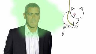 Farty Cat vs George Clooney [upl. by Aifoz]