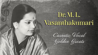 Carnatic Vocal  Maadhava Maamava Devaa Krishnaa  Golden Greats  Dr M L Vasanthakumari [upl. by Rehtse]