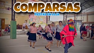 Baile de las COMPARSAS  Fiestas de Loja 2024 [upl. by Halbert]