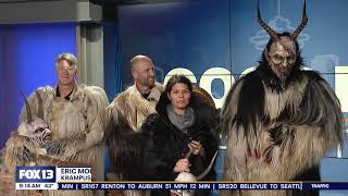 Krampus Bremerton amp Krampus Seattle on Fox 13  Good Day Seattle [upl. by Aimit]