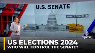 Control of the US Senate Key seats at stake in Texas Florida and crucial swing states [upl. by Ebehp]