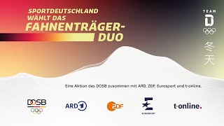 Wähle das Fahnenträger Duo für Peking 2022 [upl. by Milak683]