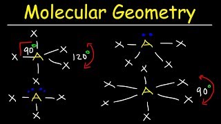 Molecular Geometry amp VSEPR Theory  Basic Introduction [upl. by Crista]