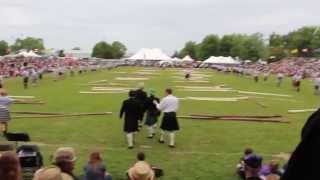 Guinness World Record Caber Toss Fergus [upl. by Trillbee386]