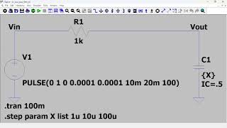 RC low pass filter explained with LTSpice [upl. by Cindee]