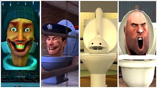 SKIBIDI TOILET MEGA BATTLE 300  SKIBIDI TOILET VS CAMERA MAN VS OTAMATONE VS POLICE MAN [upl. by Ferren189]