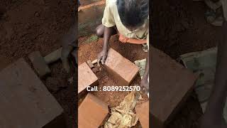 Mud bricks brick cseb construction architecture m brickkerala laterite kottayam [upl. by Perry]