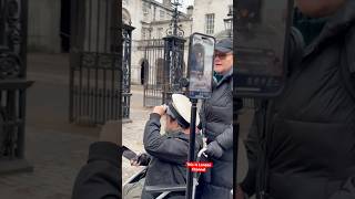 Hats off to show respect for the Guard horseguard horse respect history horseguardsparade [upl. by Hime]