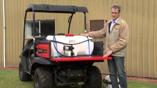 Croplands  CropPak 12 volt sprayer  Demonstration [upl. by Cowley]