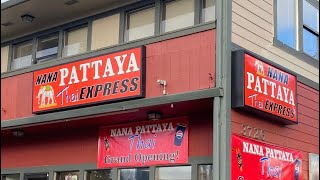 Nana Pattaya Thai Express thaifoodinamerica [upl. by Ihtac]