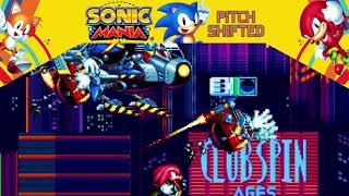 Hard Boiled Heavies Boss Pitch Shifted  Sonic Mania [upl. by Alyks988]