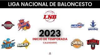 INICIO Y CALENDARIO DEL TORNEO EN LA LIGA NACIONAL DE BALONCESTO DE LA REPÚBLICA DOMINICANA LNB [upl. by Margetts504]