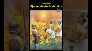 Ejecución de Atahualpa el último emperador Inca el 26 de julio de 1533 [upl. by Skillern]