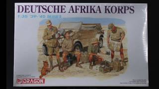 Dragon Deutsche Afrika Korps 3945 Series 📦 Unboxing [upl. by Christi817]