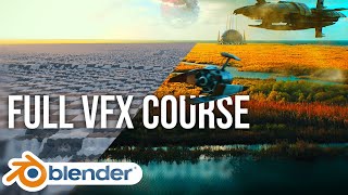 Learn VFX Fast in this Full Blender Course [upl. by Alic551]