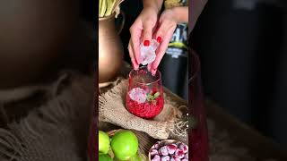 Bezalkoholowe mojito malinowe przepis food jedzenie gotowanie mojito recipe baking [upl. by Araas]