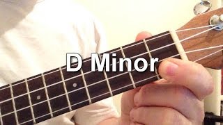 How to play D Minor chord on the ukulele [upl. by Swec]