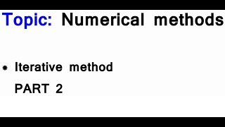 ASALevel Maths Numerical methods  Iterative method PART 2 [upl. by Packer]