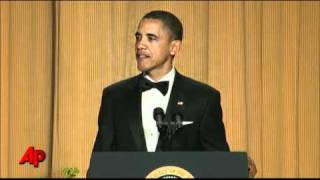 Obama Ribs GOP Pols at Correspondents Dinner [upl. by Ike]