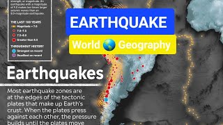 EARTHQUAKE world World 🌎 Geography [upl. by Ynnus]