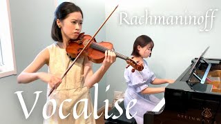 Rachmaninoff  Vocalise  Violin alisa t amp Piano  mizuki o [upl. by Soilissav]