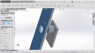 Solidworks Rotary Motor Animation [upl. by Kramer]