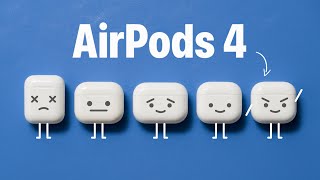 AirPods 4 против всех Сравнение с AirPods 2 AirPods 3 и Pro 2 [upl. by Ettezoj]