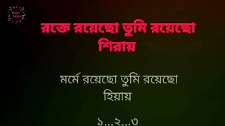 Tumi Jodi Thakte  Clean Karaoke With Lyrics  Singer Kumar Sanu  Music Lovers [upl. by Beth]