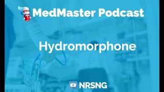 Hydromorphone Nursing Considerations Side Effects and Mechanism of Action Pharmacology for Nurses [upl. by Kurzawa]