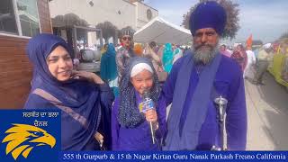 15 th Nagar Kirtan Gurudwara Gur Nanak Parkash October 27 2024 [upl. by Ranie]