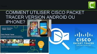 COMMENT UTILISER CISCO PACKETTRACER VERSION ANDROID OU IPHONE [upl. by Rea85]