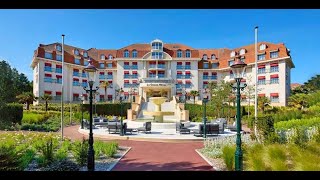 Visite de l’hôtel Le Grand Hôtel  Le Touquet Paris Plage France [upl. by Beverley]