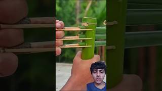 Bambu arrow woodgr bamboo bow toys bowandarrow greenscreen [upl. by Meesan]