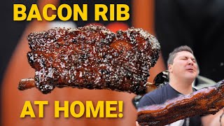 I Tried Making the Bacon Rib at Home [upl. by Ahsenre]