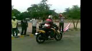 Bike Stunt at Chennai trade Centre Nandambakkam  Chennai [upl. by Euv]