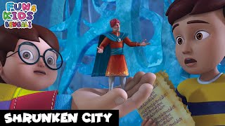 সংকুচিত শহর  Rudra রুদ্র 47  Shrunken City  Magical Cartoon Story Bengali [upl. by Devaney135]