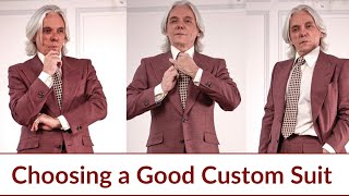 How to choose a good custom suit [upl. by Abbe]