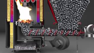 SolidFuel Boiler Presentation CGI animation [upl. by Amiel]