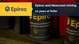 Epiroc  Newcrest mining 20 years at Telfer [upl. by Esinel510]