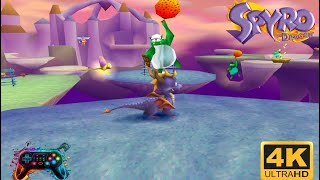 Spyro the Dragon PS1 Randomizer Lofty Castle 4K [upl. by Floyd]