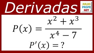 DERIVACIÓN DE FUNCIONES  Ejercicio 9 [upl. by Accisej]