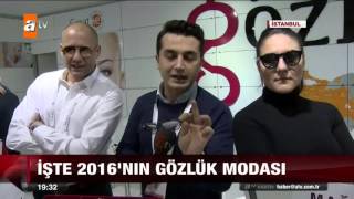 İşte 2016nın gözlük modası  atv Ana Haber [upl. by Giglio]