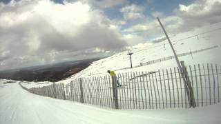 Cairngorm freestyle skiing Kyle Beattie [upl. by Ennayehc993]