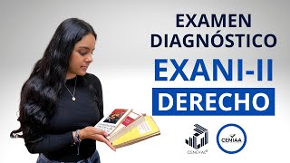 EXANIII CENEVAL Examen de ingreso a la Universidad Diagnóstico Derecho [upl. by Zsamot195]