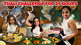 I cooked and ate Thalis across India 🇮🇳 for 24 hours 🤤 [upl. by Ztnarf]