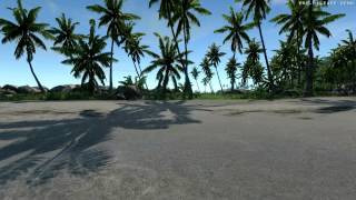 DreamScene Live Wallpaper  Crysis  Beach 2b 1080p  DualMonitor [upl. by Adnyl861]